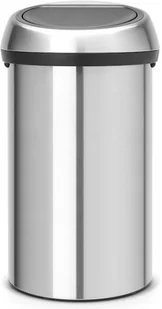 Brabantia Kosz na śmieci Touch Bin 60L Stal matowa FPP pokrywa FPP 484506 - Kosze na śmieci - miniaturka - grafika 2