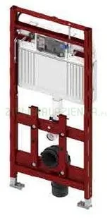 Tece Lux 200 wysokość zabudowy 1120 mm, możliwość regulacji wysokości 9600200 - Stelaże i zestawy podtynkowe do WC - miniaturka - grafika 3