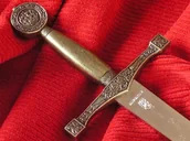 Repliki - broń - WŁOCHY UNIKATOWY EXCALIBUR NOŻYK DO LISTÓW - miniaturka - grafika 1