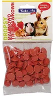 Przysmaki dla gryzoni - Dako-Art Dropsy malinowo-truskawkowe dla gryzoni 75g - miniaturka - grafika 1