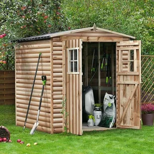 Domek drewniany Uran 180 x 180 cm - Altany ogrodowe - miniaturka - grafika 2