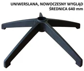 Meble modułowe i akcesoria - Stema STEMA UNIWERSALNA PODSTAWA DO KRZESŁA LUB FOTELA - średnica 640 mm P/640/C - miniaturka - grafika 1