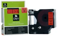 Dodatki do drukarek i skanerów - DYMO RHINO Aimotech Taśma zamiennik do 19mm/7m czerwona czarny nadruk D1 45807 A45807 - miniaturka - grafika 1