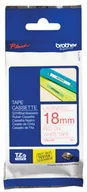 Akcesoria do kas i terminali - Brother Taśma 18mm RED ON WHITE - miniaturka - grafika 1