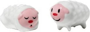Alessi A di Dwie porcelanowe figurki Tiny Little Sheep amgi10set3 - Ozdoby bożonarodzeniowe - miniaturka - grafika 2