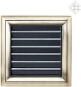 Akcesoria kominkowe - Kratki.pl Kratka kominkowa Air System galwanizowana OSKAR 17x17 6674-898A9_20130 - miniaturka - grafika 1