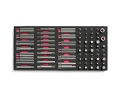 Pozostałe narzędzia ogrodowe - AJ Zestaw 83 nasadek 40331 - miniaturka - grafika 1