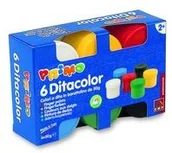 Farby i media malarskie - Primo Farby do malowania palcami 6 kolorów 50 g Morocolor - miniaturka - grafika 1