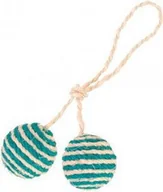 Zabawki dla kotów - Trixie Dwie Piłka z sizalu różne kolory TX-4077 - miniaturka - grafika 1