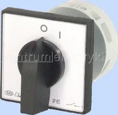 Wyłączniki światła i elektryczne - Elektromet Dzierżoniów Wyłącznik krzywkowy ŁUK E12-52 1F 0-1 12A IP65 9 - miniaturka - grafika 1