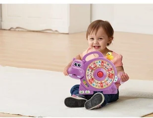 Fisher Price Vtech Baby Literkowy hipopotam 60478 polska wersja językowa - Zabawki interaktywne dla dzieci - miniaturka - grafika 2