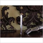 Repliki - akcesoria - Płatnerze hiszpańscy NOŻYK DO LISTÓW RZYMSKI GLADIUS - miniaturka - grafika 1