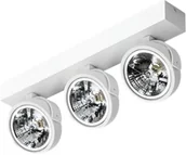 Oprawy, klosze i abażury - Azzardo Oprawa sufitowa JERRY 3 12V GM4302-12V White Aluminium - miniaturka - grafika 1