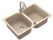 Zlewozmywaki - Laveo Celine SJC 420T - miniaturka - grafika 1