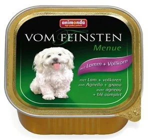 Animonda Dog Vom Feinsten Menue smak: jagnięcina z pełnymi ziarnami 150g - Mokra karma dla psów - miniaturka - grafika 2