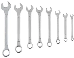 Top Tools Klucze płasko-oczkowe 8 szt. 6 - 19 mm - Klucze i nasadki - miniaturka - grafika 3