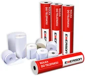 Notesy i bloczki - Emerson ROLKA TERMICZNA 57MMX15M EMERSON zakupy dla domu i biura RT05715WK - miniaturka - grafika 1