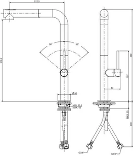 Paffoni Chef CH985CR - Baterie kuchenne - miniaturka - grafika 2