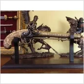 Repliki - broń - Hiszpania PRZECUDNY Pistolet POJEDYNKOWY Z XVIII - miniaturka - grafika 1