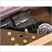 Repliki - broń - Hiszpania CUDNY COLT PEACE MAKER Z 1873 ROKU W PUDLE - NABOJE - miniaturka - grafika 1