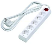 Listwy zasilające - DPM 5 gniazd z uziemieniem 5m - miniaturka - grafika 1