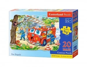 Castorland STAŻ POŻARNA Puzzle 20 MAXI C-02146 - Puzzle - miniaturka - grafika 3