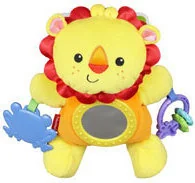 Fisher Price Zawieszka Lew z lustereczkiem BBT68 - Zawieszki dla dzieci i niemowląt - miniaturka - grafika 6