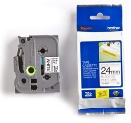Brother TZ-S211 6mm Taśma Laminowana z ekstra mocnym klejem, czarny nadruk/białe - Etykiety do drukarek - miniaturka - grafika 7