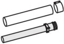 Vaillant Przedłużenie współśrodkowe 1,0 m (60/100) (303802) - Kominy i akcesoria - miniaturka - grafika 2