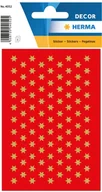 Przybory szkolne - Herma Naklejki świąteczne gwiazdki złoto 4052 - miniaturka - grafika 1