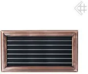 Akcesoria kominkowe - Kratki.pl Kratka kominkowa Air System galwanizowana OSKAR miedziany 17x30 6674-8 - miniaturka - grafika 1