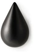 Wieszaki i stojaki - Normann Copenhagen Wieszak Dropit 2 szt. duży czarny - miniaturka - grafika 1