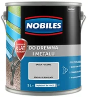 Farby do metalu - Nobiles Emalia Ftalonal popielata 5 l - miniaturka - grafika 1