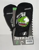 Rękawice narciarskie - Grenade Rękawice snowboardowe dziecięce Fragment mitt boys,black - miniaturka - grafika 1