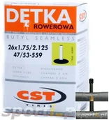 Dętki rowerowe - CST Dętka 26 1.9/2.125 TR4B SV-Schrader gwintowany - miniaturka - grafika 1