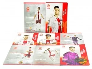 Inter-druk Zeszyt A5 32k. PZPN kratka ZI42INT - Zeszyty szkolne - miniaturka - grafika 2