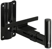 Statywy i uchwyty do lamp - IMG StageLine past-500/SW uchwyt na ścianę na PA-Box czarna 129810 - miniaturka - grafika 1