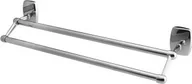 Wieszaki łazienkowe - Bisk Oregon Wieszak kąpielowy podwójny 610 mm 79715 chrom - miniaturka - grafika 1