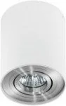 Lampy sufitowe - Azzardo BROSS 1 GM4100 LAMPA NATYNKOWA BIAŁA/Aluminium - miniaturka - grafika 1