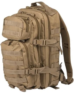 Mil-Tec Plecak wojskowy 2-komorowy Assault Small 20 Coyote roz uniw 14002005) 14002005 - Plecaki - miniaturka - grafika 2