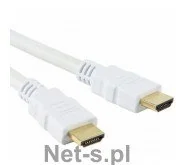 Techly Kabel HDMI z Ethernetem Biały 2m 306912 - Kable - miniaturka - grafika 3