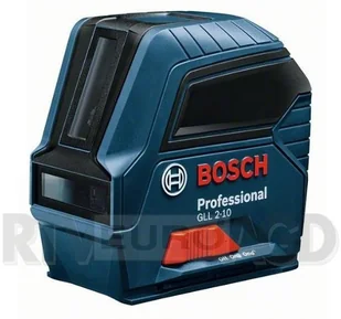 Bosch Laser krzyżowy GLL 2-10 - Poziomice, łaty, miary - miniaturka - grafika 2