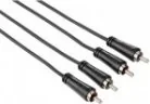 Kable - Hama Kabel 2xCinch - 2xCinch 10 m (S2IKW-K610) - miniaturka - grafika 1