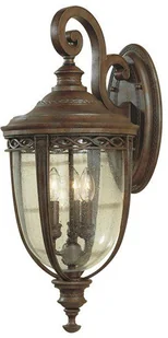 Elstead Lighting Kinkiet ENGLISH BRIDLE  FE/EB2/M BRB IP44 - Lampy ogrodowe - miniaturka - grafika 2