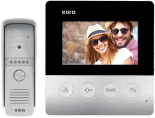 Eura-Tech WIDEODOMOFON "EURA" VDP-19A3 HELIOS kolor 4,3" otwieranie 2 wejść A31A119 - Domofony - miniaturka - grafika 2