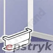Kanały kablowe - Legrand DLP Łącznik 4 moduły wzdłuż listwy 20 x 12,5, 031702, - miniaturka - grafika 1