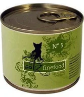 Mokra karma dla kotów - Catz Finefood N.05 Łosoś puszka 200g / 4260101760920 - miniaturka - grafika 1
