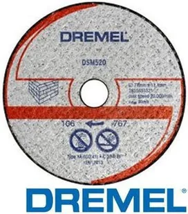 Dremel tarcza tnąca DSM 520 77 mm (2615S520JA) - Tarcze do pił - miniaturka - grafika 2