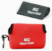 Akcesoria fotograficzne - MegaGear saszetka na aparat fotograficzny, bardzo lekka, z pianki neoprenowej, do modeli Sony Cyber-shot DSC-HX90V, DSC-HX80B MG612 - miniaturka - grafika 1