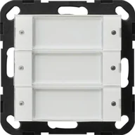 Wyłączniki światła i elektryczne - Gira 011 01135959 Czujnik Przyciskowy 2 Potrójny System 55 24 V bezpotencja - miniaturka - grafika 1